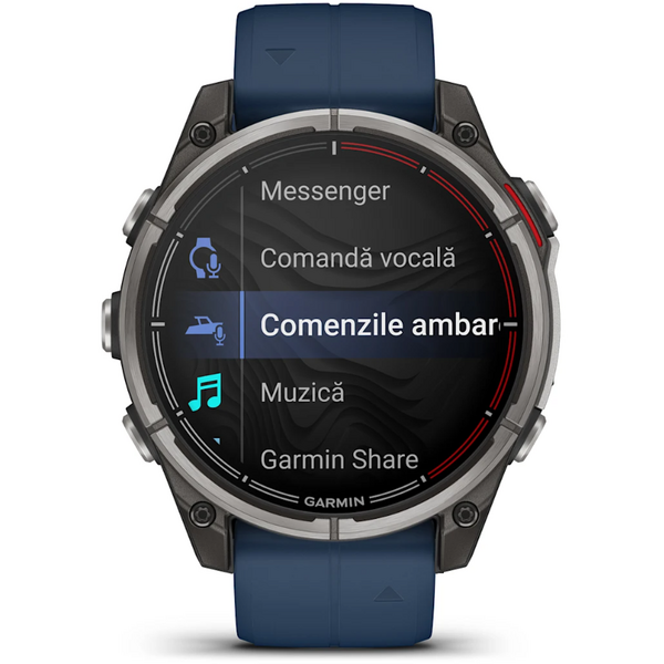 GARMIN CEAS QUATIX 8 AMOLED SAPPHIRE TI/BARE 47MM EMEA