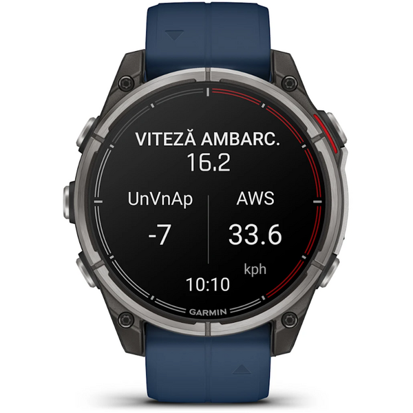 GARMIN CEAS QUATIX 8 AMOLED SAPPHIRE TI/BARE 47MM EMEA