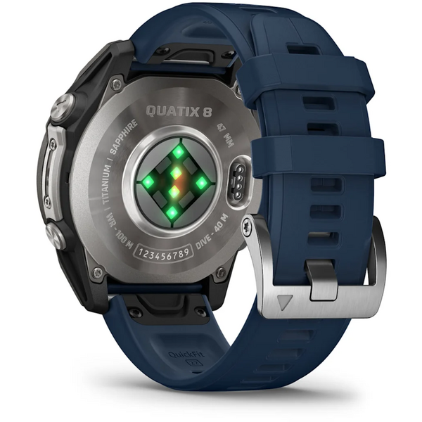 GARMIN CEAS QUATIX 8 AMOLED SAPPHIRE TI/BARE 47MM EMEA