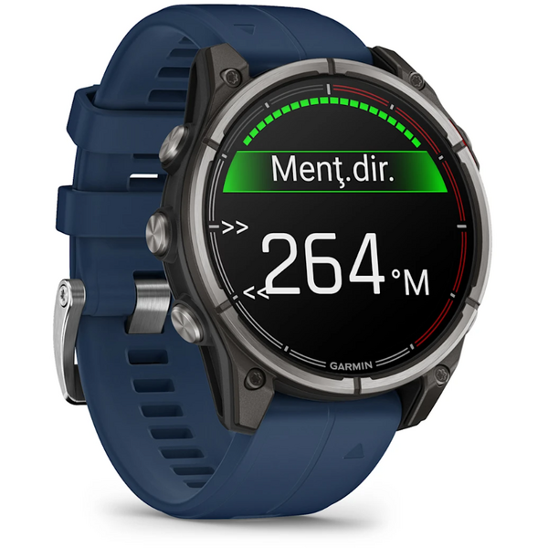 GARMIN CEAS QUATIX 8 AMOLED SAPPHIRE TI/BARE 51MM EMEA