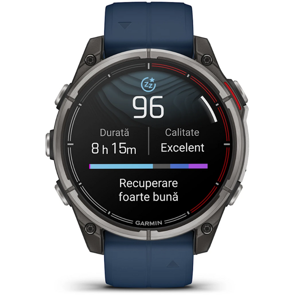 GARMIN CEAS QUATIX 8 AMOLED SAPPHIRE TI/BARE 51MM EMEA