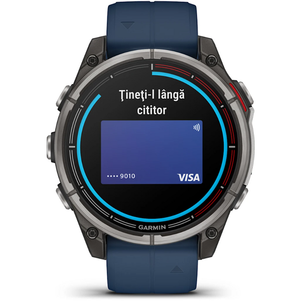 GARMIN CEAS QUATIX 8 AMOLED SAPPHIRE TI/BARE 51MM EMEA