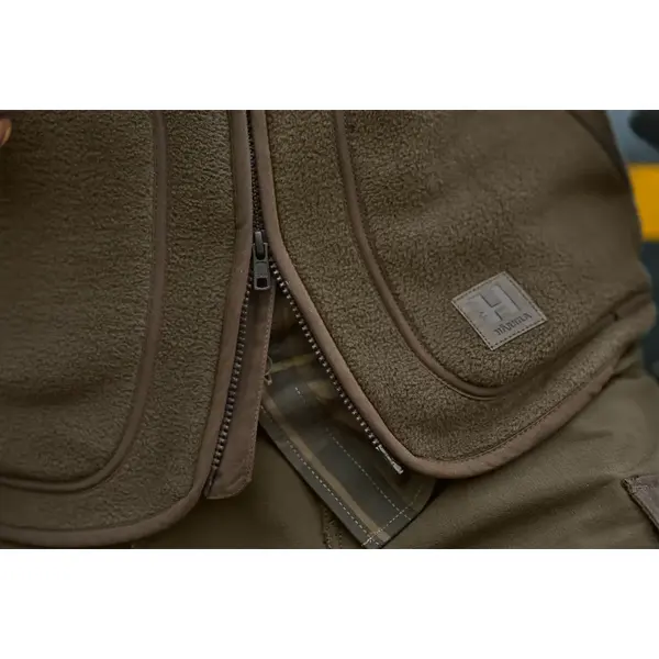 HARKILA JACHETA FLEECE TORSBY WILLOW GREEN MAR.L