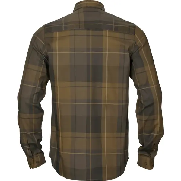 HARKILA CAMASA AKSE L/S WILLOW GREEN CHECK MAR.M