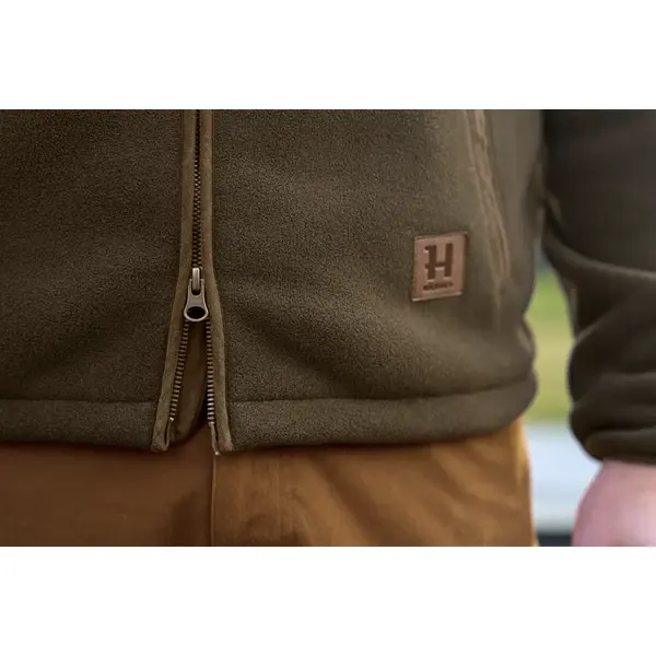 HARKILA JACHETA FLEECE SANDHEM DEMITASSE BROWN MAR.M