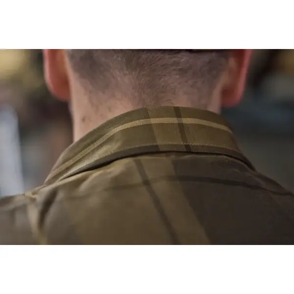 HARKILA CAMASA AKSE L/S SHADOW BROWN CHECK MAR.L