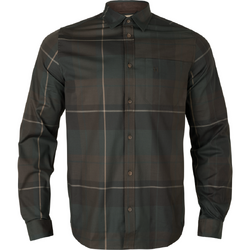 CAMASA AKSE L/S SHADOW BROWN CHECK MAR.L