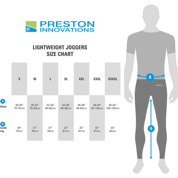 PRESTON INNOVATION PANTALONI LIGHTWEIGHT JOGGERS MAR.M