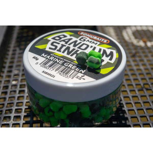PRESTON INNOVATION WAFTERS SONUBAITS MARINE GREEN SINKERS 8MM 60G