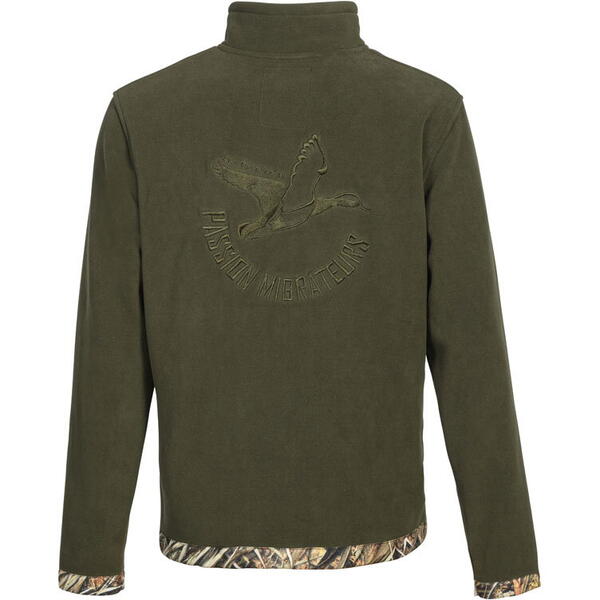 TREESCO BLUZA PERCUSSION POLAR  PASSION MIGRATEURS KAKI MAR.L