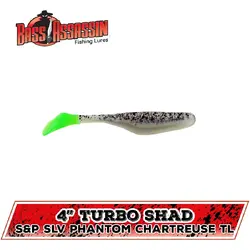 SHAD TURBO 10CM SILVER PHANTOM 10BUC/PL