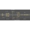 MULINETA DAIWA 23 AIRITY ST SF 2000SSP 10RUL/100MX025MM/4.6:1