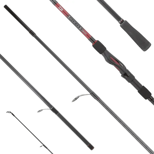 LANSETA SPINNING DAIWA 2BUC. NINJA SPINNING 612ULFS 1,85M/3-10G