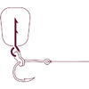 DELPHIN SPIN METALIC STING CU INEL SILICONIC 7MM 12BUC/PL