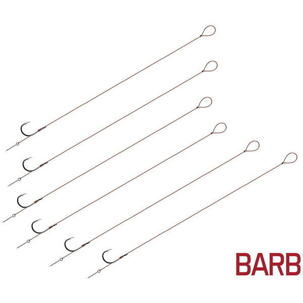DELPHIN MONT. FEEDER PROXI NR. 8 BARB STING 5mm, 0.10MM, 6BUC/PLIC