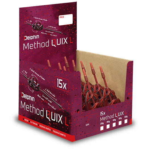 DELPHIN MOMITOR FEEDER METHOD METHOD QUIX L 80G