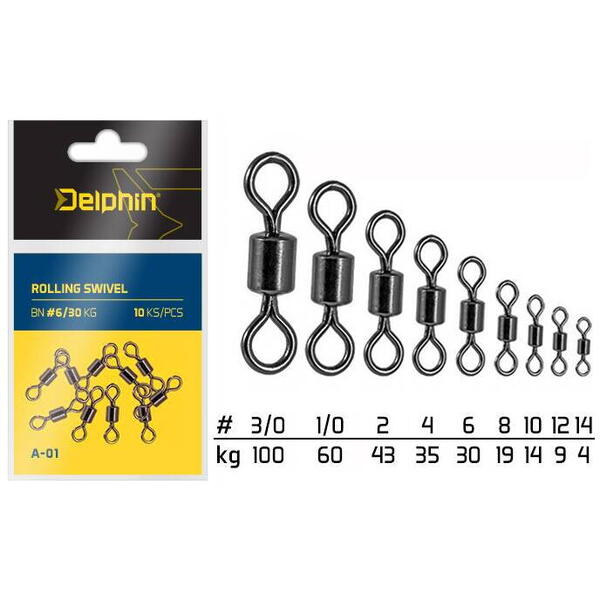 DELPHIN AGRAFA A-01/10BUC BN6 30KG