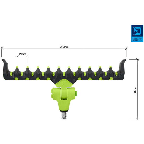 DELPHIN CAP SUPORT SIXTO REAXE FLEXI 21.5CM