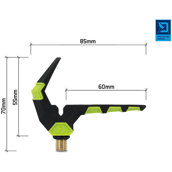 DELPHIN CAP SUPORT FATA LANSETA SIXTO REAXE 8.5x5.5CM