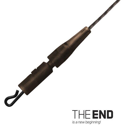 DELPHIN MONT. THE END LEADCORE + PIN CLIP 100CM, 45LBS, 3BUC
