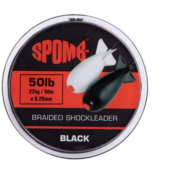 FOX FIR TEXTIL SPOMB BRAID 026MM/22KG/50M BLACK