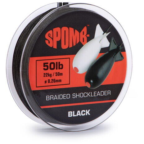 FOX FIR TEXTIL SPOMB BRAID 026MM/22KG/50M BLACK