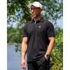 GURU TRICOU POLO AVENTUS NEGRU/GRI MAR.XL