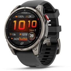 GARMIN FENIX 8 PRO AMOLED SAPPHIRE TITAN CUREA DIN SILICON GRAPHITE/BLACK 47MM EMEA