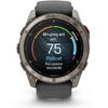GARMIN FENIX 8 PRO AMOLED SAPPHIRE TITAN CUREA DIN SILICON GRAPHITE/BLACK 51MM EMEA