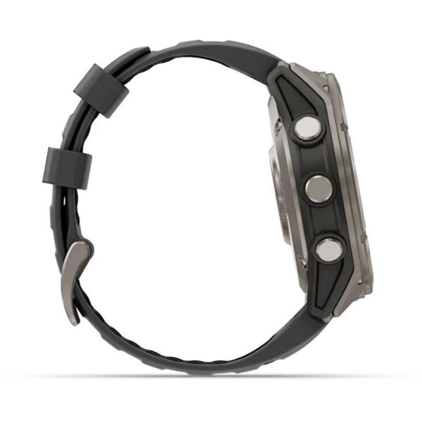 GARMIN FENIX 8 PRO AMOLED SAPPHIRE TITAN CUREA DIN SILICON GRAPHITE/BLACK 51MM EMEA