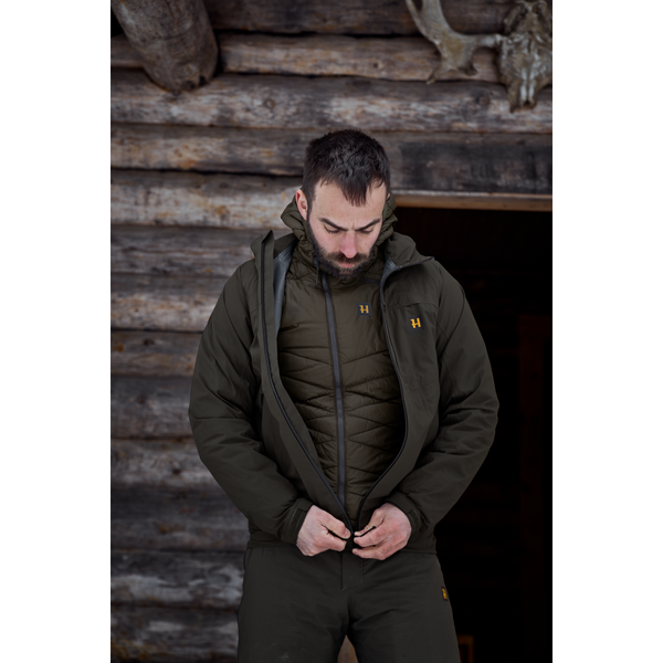 HARKILA JACHETA LOGMAR INSULATED PACK. WILLOW GREEN MAR.56