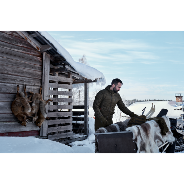 HARKILA JACHETA LOGMAR INSULATED PACK. WILLOW GREEN MAR.56