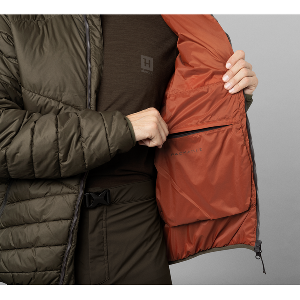 HARKILA JACHETA LOGMAR INSULATED PACK. WILLOW GREEN MAR.56