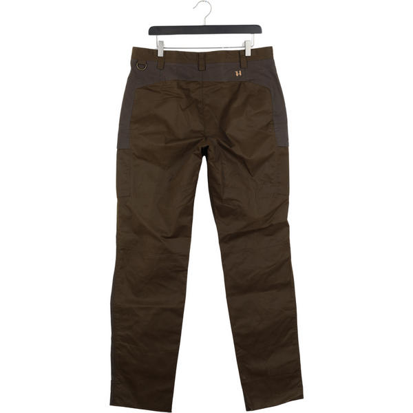 HARKILA PANTALON ASMUND WILLOW GREEN/SHADOW BROWN MAR.50
