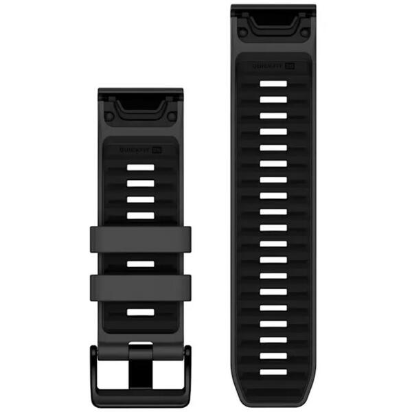 GARMIN CUREA DE CEAS QUICKFIT 26 GRAPHITE/ BLACK SILICONE