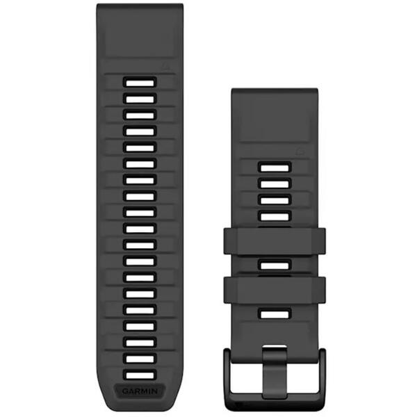 GARMIN CUREA DE CEAS QUICKFIT 26 GRAPHITE/ BLACK SILICONE