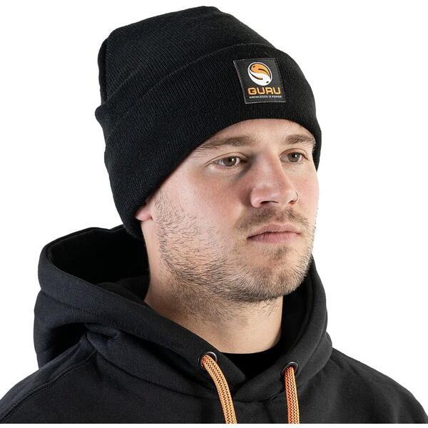 GURU CACIULA BLACK PATCH BEANIE
