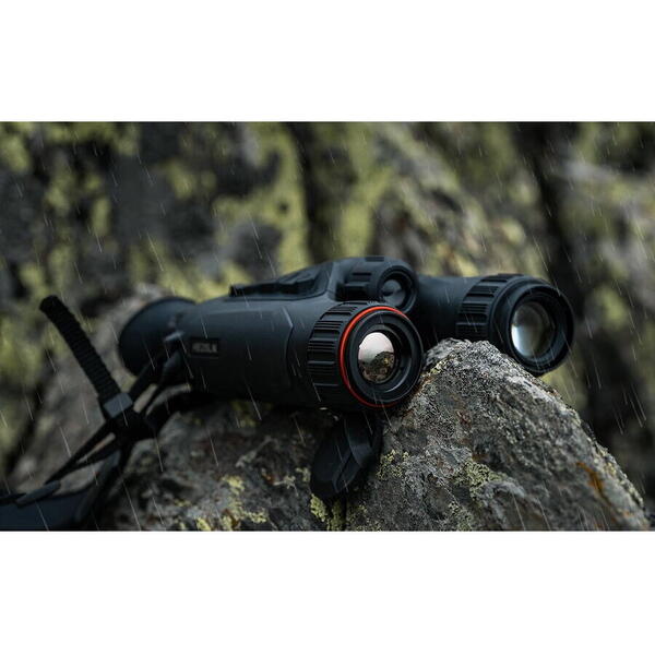 HIKMICRO BINOCLU VEDERE TERMICA HABROK 4K HE25LN LRF 5,5-22X60 256X192 64GB