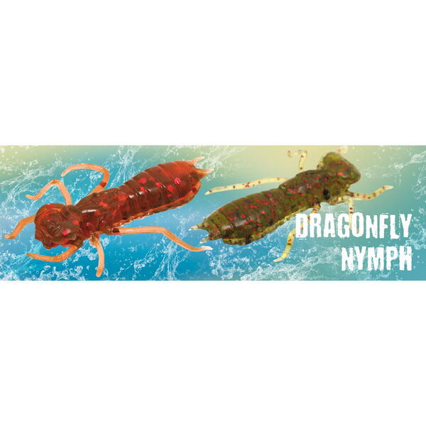 RAPTURE NALUCA DRAGONFLY NYMPH 4,2CM PEARL BLUE 8BUC/PL