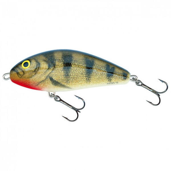 SALMO Fishing VOBLER FATSO SNK 10CM EMERALD PERCH