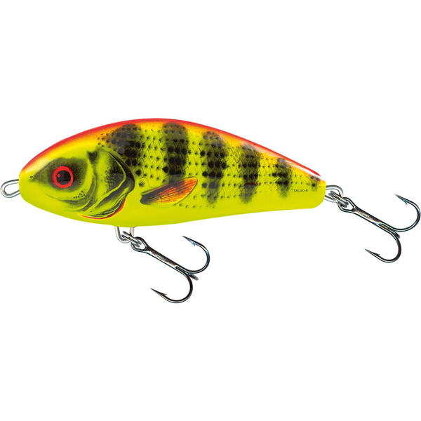 SALMO Fishing VOBLER FATSO FLO 10CM BRIGHT PERCH