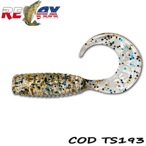 TACKLE ARENA GRUB TWISTER 3CM RELAX STANDARD TS193 8BUC/PL