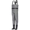 DAM CIZMA NYLON CHEST WADERS LIGHT GREY MAR.44/45