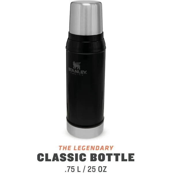 STANLEY TERMOS INOX LEGENDARY CLASIC NEGRU 750ML