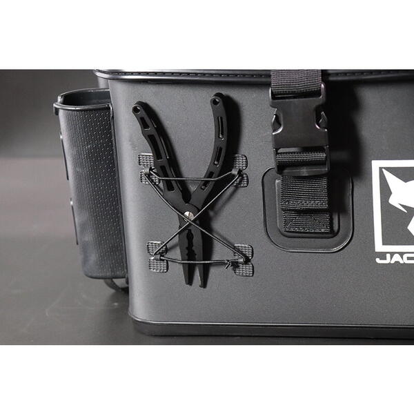 JACKALL BAKAN TACKLE CONTAINER R DARK GREY MAR.S 24X34X30CM