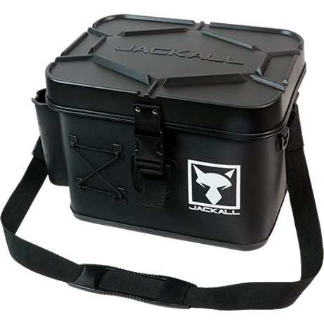 JACKALL BAKAN TACKLE CONTAINER R DARK GREY MAR.S 24X34X30CM