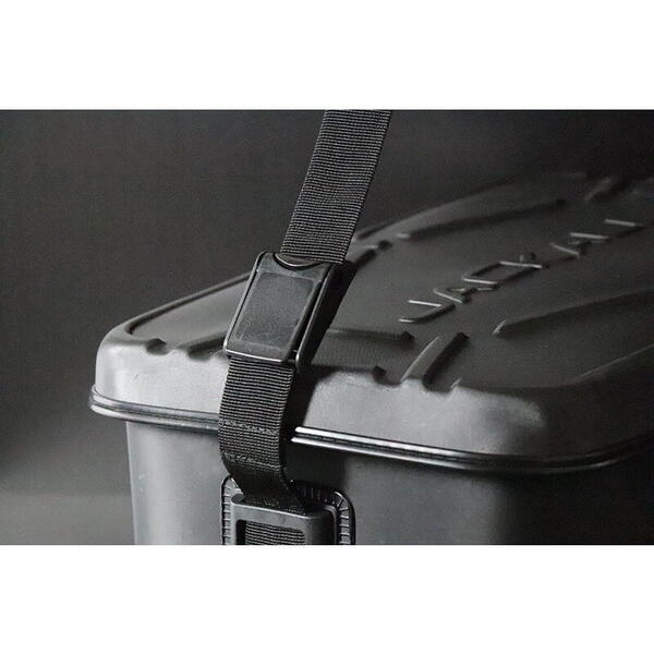 JACKALL BAKAN TACKLE CONTAINER R DARK GREY MAR.M 24,5X40X31CM