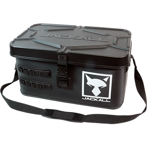 JACKALL BAKAN TACKLE CONTAINER R DARK GREY MAR.M 24,5X40X31CM