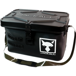 JACKALL BAKAN TACKLE CONTAINER R DARK GREY MAR.L 30X50X33CM