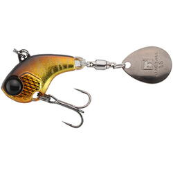 JACKALL SPINNER DERACOUP FINE 5G SILVER POWDER GOLD&BLACK